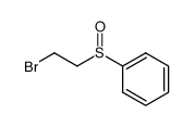 2-bromoethyl phenyl sulfoxide Structure
