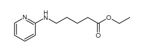 Ethyl 5-[(pyrid-2-yl)amino]pentanoate Structure