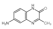 2(1H)-Quinoxalinone,6-amino-3-methyl-(9CI)结构式