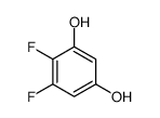 1,3-Benzenediol,4,5-difluoro-(9CI) Structure