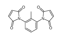 1,1'-(2-methyl-1,3-phenylene)bis-1H-pyrrole-2,5-dione结构式