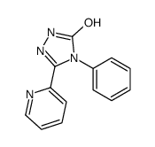 4-phenyl-3-pyridin-2-yl-1H-1,2,4-triazol-5-one Structure