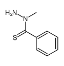 N-甲基-N-硫代苯甲酰肼结构式