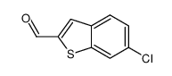 6-Chlorobenzo[b]thiophene-2-carboxaldehyde结构式