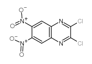 2,3-二氯-6,7-二硝基喹喔啉结构式