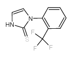 1-(2-三氟甲基苯基)咪唑啉硫酮结构式