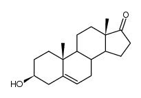 (+)-dehydroepiandrosterone结构式