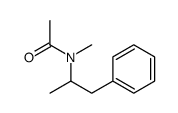 N-Acetylmethamphetamine结构式