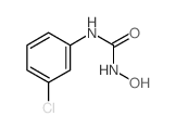 Urea,N-(3-chlorophenyl)-N'-hydroxy-结构式