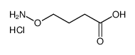 4-aminooxybutanoic acid,hydrochloride Structure