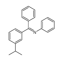 N-[[3-(1-Methylethyl)phenyl]phenylmethylene]benzenamine结构式
