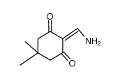 2-(aminomethylene)-5,5-dimethylcyclohexane-1,3-dione结构式
