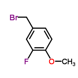 3-氟-4-甲氧基苄基溴结构式