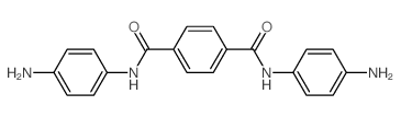 N,N'-双(4-氨基苯基)对苯二甲酰胺结构式