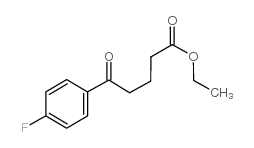 5-(4-氟苯基)-5-氧代戊酸乙酯结构式
