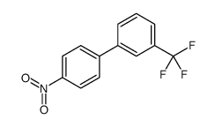 4'-NITRO-3-(TRIFLUOROMETHYL)-1,1'-BIPHENYL结构式