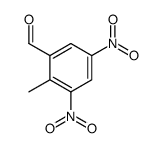 2-methyl-3,5-dinitrobenzaldehyde Structure