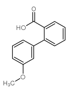 2-联苯-(3-甲氧基)羧酸结构式