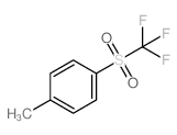 1-Methyl-4-((trifluoromethyl)sulfonyl)benzene Structure