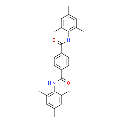 N,N'-Dimesitylterephthalamide structure