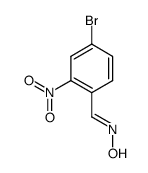 4-bromo-2-nitrobenzaldoxime结构式