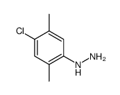 (4-Chloro-2,5-dimethylphenyl)hydrazine Structure