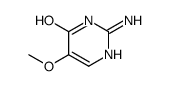 2-AMINO-5-METHOXYPYRIMIDIN-4(1H)-ONE Structure