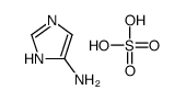 1H-imidazol-5-amine,sulfuric acid Structure