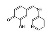 2-hydroxy-4-[(pyridin-3-ylamino)methylidene]cyclohexa-2,5-dien-1-one结构式