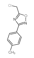 5-(Chloromethyl)-3-(4-tolyl)-1,2,4-oxadiazole图片