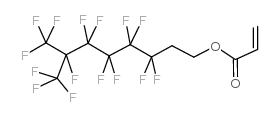3,3,4,4,5,5,6,6,7,8,8,8-十二氟-7-(三氟甲基)丙烯酸辛酯结构式