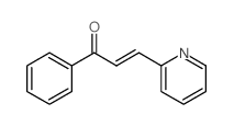 (E)-1-phenyl-3-pyridin-2-yl-prop-2-en-1-one Structure