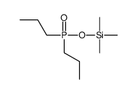 dipropylphosphoryloxy(trimethyl)silane Structure