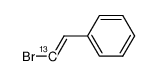 (E)-(β-13C)-β-bromostyrene结构式