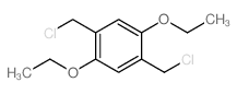 1,4-bis(chloromethyl)-2,5-diethoxy-benzene结构式