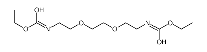 ethyl N-[2-[2-[2-(ethoxycarbonylamino)ethoxy]ethoxy]ethyl]carbamate Structure