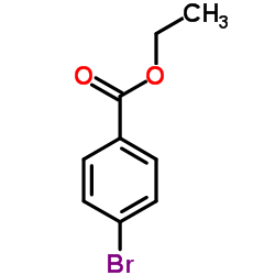 Ethyl 4-bromobenzoate structure