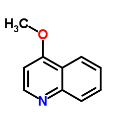 4-甲氧基喹啉结构式