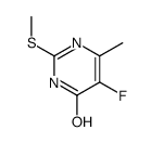 5-氟-6-甲基-2-(甲基硫代)-4(3H)-嘧啶酮结构式