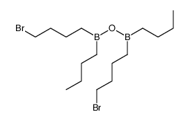 4-bromobutyl-[4-bromobutyl(butyl)boranyl]oxy-butylborane Structure