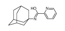 N-(1-adamantyl)pyridine-2-carboxamide Structure