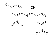 N-(4-chloro-2-nitrophenyl)-3-nitrobenzamide结构式