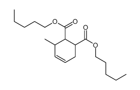 dipentyl 3-methylcyclohex-4-ene-1,2-dicarboxylate Structure