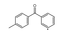 3-(4'-methylbenzoyl)phenyl radical Structure