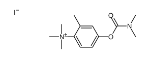 [4-(dimethylcarbamoyloxy)-2-methylphenyl]-trimethylazanium,iodide结构式