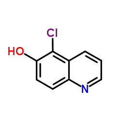 5-氯-6-羟基-喹啉结构式