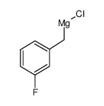 3-氟苄基溴化镁结构式