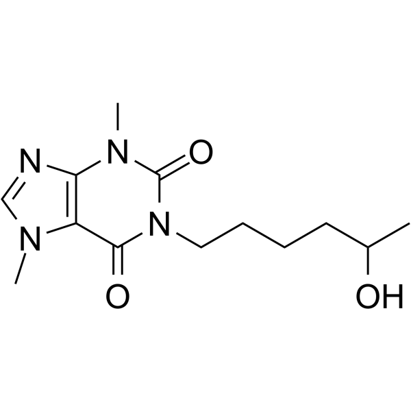 (±)-Lisofylline结构式