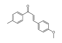 (2E)-3-(4-Methoxyphenyl)-1-(4-methylphenyl)-2-propen-1-one结构式