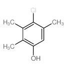 Phenol,4-chloro-2,3,5-trimethyl-结构式